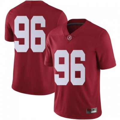 Men's Alabama Crimson Tide #96 Taylor Wilson Crimson Limited NCAA College Football Jersey 2403VTSK2